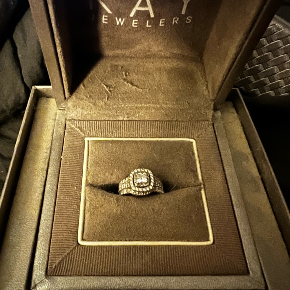 Neil lane wedding ring set tw 2 ct.